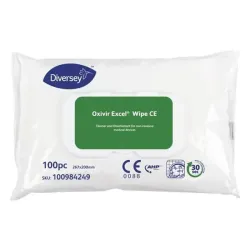 Oxivir Excel Wipes Softpak, afmeting doek: 20 x 26 cm | 12 x 100 Stück